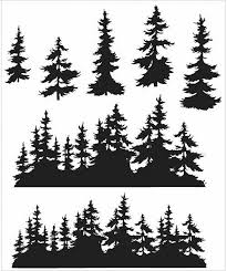 Download Tim Holtz Tree Line Tree Stencil Tree Silhouette Scroll Saw Patterns