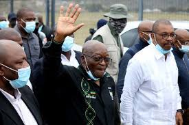 South africa's former president jacob zuma has urged a regional court to block his arrest as he pursues legal challenges against a prison sentence. Ppdacggfxj2inm