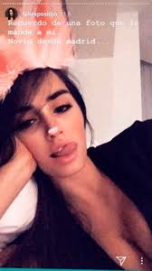 Se grabó con un vestido negro y muy escotado que deja ver su espléndida figura. Instagram Foto Intima Que Lali Esposito Le Mando A Su Novio Enciende Las Redes Sociales Foto Aweita La Republica