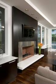 Fireplace Ideas Design Accessories Pictures Zillow Digs Living Room Design Modern Interior Design Mood Board Stainless Steel Fireplace