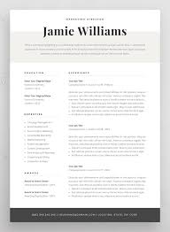 Modern Resume Template Creative Cv For Word Elegant Design Etsy In 2021 Resume Design Creative Resume Design Creative Resume Templates