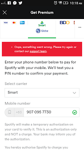 How do i contact spotify by phone. Solved Smart Postpaid Subscriptions The Spotify Community