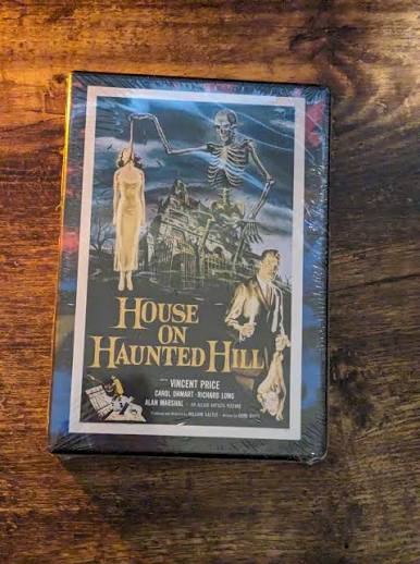 House on Haunted Hill (1959) DVD - Starring Vincent Price – Asylum Books