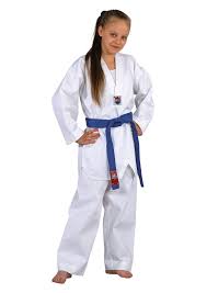 Taekwondo anzug der kinder taekwondoanzug für schwarzgurtträger ist für training und wettkampf bestens geeignet. Danrho Dojo Line Taekwondo Dobok Fur Kinder Und Erwachsene