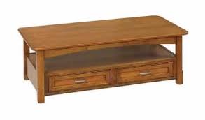Amish Salzburg Shaker Coffee Table Coffee Table Handmade Coffee Table Custom Coffee Table