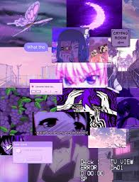 Jujutsu kaisen wallpapers 4k hd for desktop, iphone, pc, laptop, computer, android phone, smartphone, imac, macbook, tablet, mobile device. 3 Purple Anime Purple Aesthetic Hd Mobile Wallpaper Peakpx