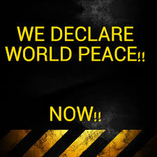 We Declare World Peace Home Facebook