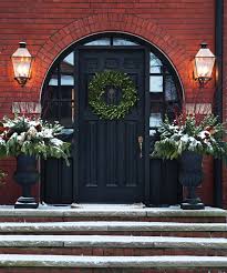 It can be on the top half, along the. Beautiful Holiday Wreaths Festive Decorating Ideas House Home