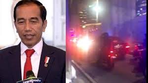 I and i'm thinking that's fine. Video Viral Mobil Jokowi Terjebak Macet Perekam Presiden Gak Berisik Ninu Ninu Not Not Not