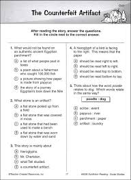 Free printable reading comprehension worksheets for grade 3. Nonfiction Reading Comprehension Social Studies Grade 6 Teacher Created Resources 9781420680386