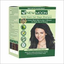 It can be used on grey hair. New Moon Pack Of 20 Pcs 15 Ml Noni Ayurvedic Hair Colour Shampoo Black Price In India Buy New Moon Pack Of 20 Pcs 15 Ml Noni Ayurvedic Hair Colour