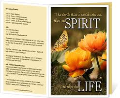 Start selecting one from bellow to a quick start using #1 online funeral program builder software. Pin On Printable Church Bulletins