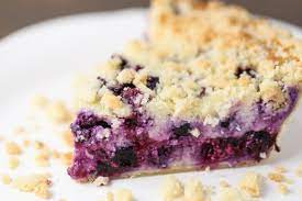 Blueberry Custard Pie Tabs Tidbits Recipe Blueberry Custard Pie Custard Pie Blueberry Tart