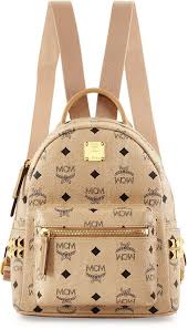 I really have no other words to describe this. Mcm Stark Side Stud Mini Backpack Beige Mcm Bag Backpacks Mcm Bags Fashion Bags
