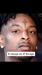 21 Savage Inspired Tattoo
