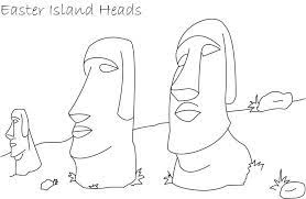 For boys and girls, kids and adults, teenagers and toddlers, preschoolers and older kids at school. Easter Island Easter Island Heads Easter Island Coloring Pages