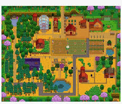 There are certain things that can help you a lot, but even without those things you can succeed at the game it might just take you a little longer to do certain things. Does Anyone Else Deliberately Leave A Wild Section Stardew Valley Best Farm Layouts Reddit Png Image Transparent Png Free Download On Seekpng
