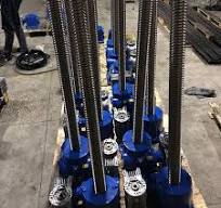Customized SWL100 Worm Gear Ball Screw Linear Actuators Systems Manual  Lifting Jacks Electric Lift Screw Jack