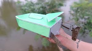 Even through walls, unlike infrared systems. How To Make A Remote Control Boat At Home Diy Rc Racing Speed Boat Remote Control Boat Speed Boats Diy Boat