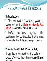 This article explores the case law citing s.13, with the main focus on the court of appeal's recent decision in brewer v mann 2012 ewca civ 246 (ca). Implied Condition As To Title Section 14 A Soga In The Case Of Sale The Seller Course Hero