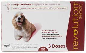 Revolution (預防跳蚤、心絲蟲病、蛔蟲、鉤蟲、耳蟎)(20.1磅至40磅的狗) - Petcore Veterinary Clinic  仁愛獸醫