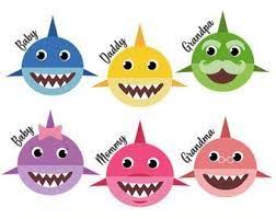 Baby Shark Drawing Black And White Pin Em Baby Shark