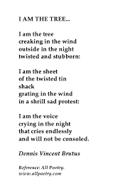 Dennis Brutus South African Author Poems Poetry Words