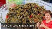 Sawi Asin Masak Tumis Bawang Youtube