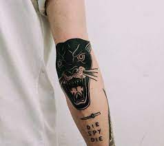 Black traditional spider web tattoo design for elbow. Elbow Tattoos 36 Most Amazing Inked Elbows You Ve Ever Seen