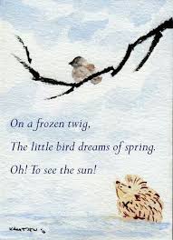 Dreaming Of Spring Haiku Poems Haiku Poetry Japanese Poetry