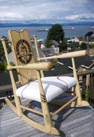 Supple Rocker A Rocking Chair Built From Baseball Bats Baseball Furniture Baseball Room Espn Baseball