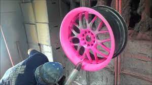 In this video we powder coat rims gloss black, a lift kit orange with prismatic illusion orange. Powder Coating Rims Youtube