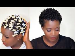 Perm Rod Set On Short 4c Natural Hair Youtube Perm Rod Set Natural Hair Styles Cheap Hair Products