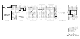 The Santa Fe Ff16763g Manufactured Home Floor Plan Or Modular Floor Plans
