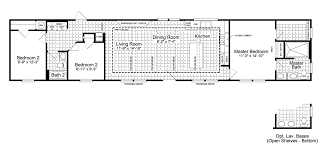 Legacy housing single wide floor plans. The Santa Fe Ff16763g Manufactured Home Floor Plan Or Modular Floor Plans