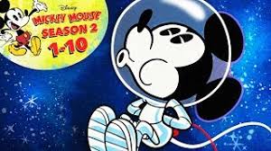 Alfabeto mickey bebé con fondo en rayas celestes. A Mickey Mouse Cartoon Season 2 Episodes 1 10 Disney Shorts Youtube