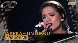 Ara af2016 belanja gegarkustik 'warkah untukku' untuk pendengar thr gegar. Ara Johari Warkah Untukku Lyrics Genius Lyrics