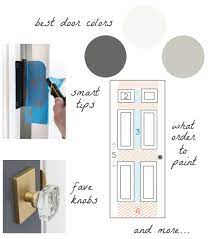 Continue down the door overlapping each roller stroke. How To Paint A Door My Best Tips For Painting Interior Doors Driven By Decor