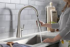 Your sprayer is likely to have scale or rust buildup inside it if the head has a whitish or yellowish glaze, which is the telltale signature of hard water. Why You Should Have A Sprayer On Your Kitchen Sink Martha Stewart