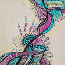 Doodling is a type of art that improves the concentration and makes us focused.the designs that we imply or draw shows ours state of mind and how we feel. What Are The 5 Styles Of Doodling Sparkle Tart Creating Art That Shines