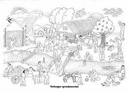 236 x 314 jpeg 18kb. Kleurplaat Gezegdes Boerderij Figuurlijke Taal Taalactiviteiten Taal