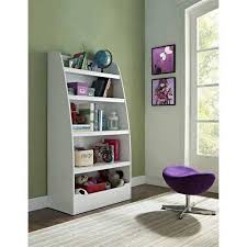 4 Shelf Bookcase Bookshelf For Dorm Room Home Office Living Room Kids Room White Bookcase 4 Shelf Bookcase