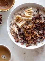 Peanut Butter Overnight Oats With 5 Minute Chocolate Granola Recipe Peanut Butter Overnight Oats Chocolate Granola Food