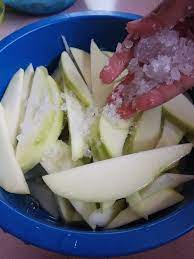 Hello guys.terima kasih kerana sudi menonton video saya kali ini.video ini menunjukkan cara membuat jeruk mangga tanpa pengawet yang ranggup dan sedap.asm. Jeruk Mangga Rangup Tak Pakai Kapur Bahan Pengawet Ibu Boleh Cuba Ni Keluarga
