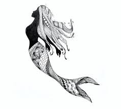 Maybe you would like to learn more about one of these? Mermaid Drawing White Novocom Top