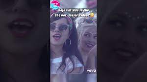 Doja Cat Was In Becky G S Shower Music Video Youtube