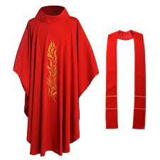 • coloring sheets of priest and vestments printed on a card stock or thick paper • crayons • scissors • glue • clear tape Red Catholic Robe Church Chasuble Priest Vestments Clergy Apparel Apparel Dog Robe Arabeapparel Green Aliexpress