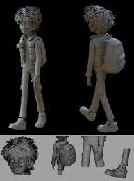 Artstation Bigfoot Junior Jerome Ponzevera Character Design Bigfoot Disney Funny