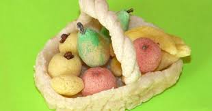 Pate A Sel Un Panier De Fruits
