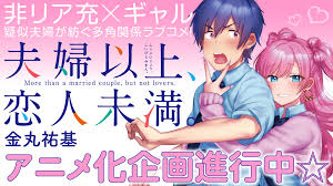 El manga Fuufu Ijou, Koibito Miman tendrá adaptación al anime — Kudasai